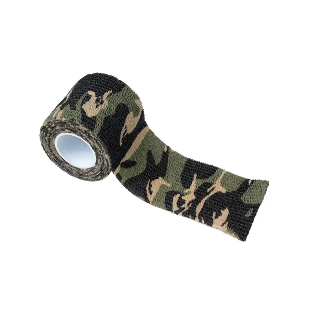 Camouflage 1 рулон самоклеющиеся Нетканые велосипедные наклейки камуфляжная обертка винтовка охотничья стрельба велосипедная лента Водонепроницаемая камуфляжная невидимая лента - Цвет: Camouflage