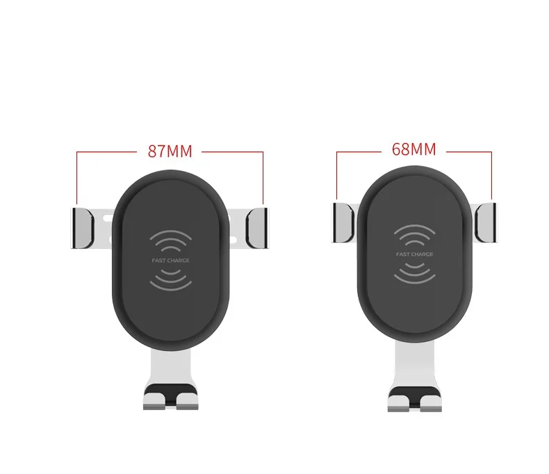 Qi Wireless Car Charger Phone For Iphone Samsung Mobile Charging usb Quick 3.0 Fast 10W 5V/2A | Мобильные телефоны и