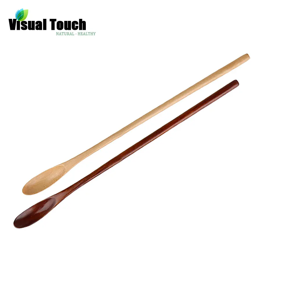 Визуальная деревянная медовая ложка для меда емкость с длинной ручкой мешалка