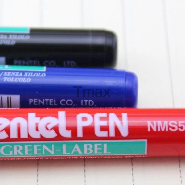 3 шт./лот японский маркер Pentel NMS50 промышленный масляная ручка 1 0 м