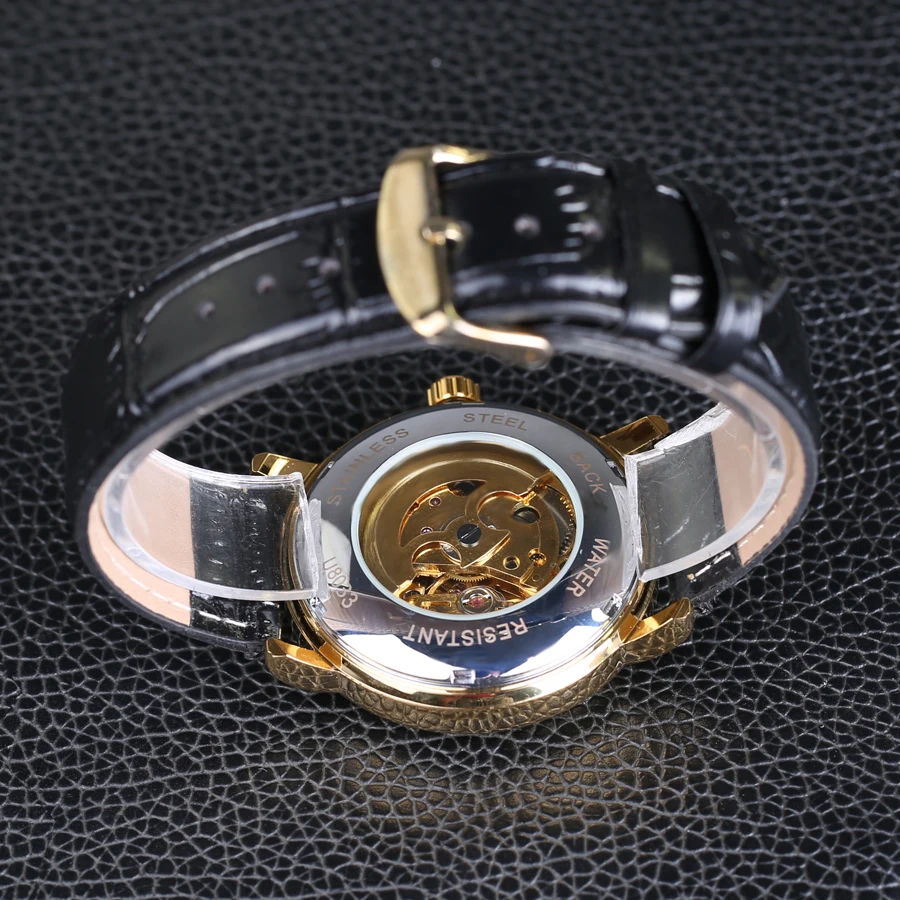 Часы наручные мужские автоматические Стильные Классические с автоподзаводом в