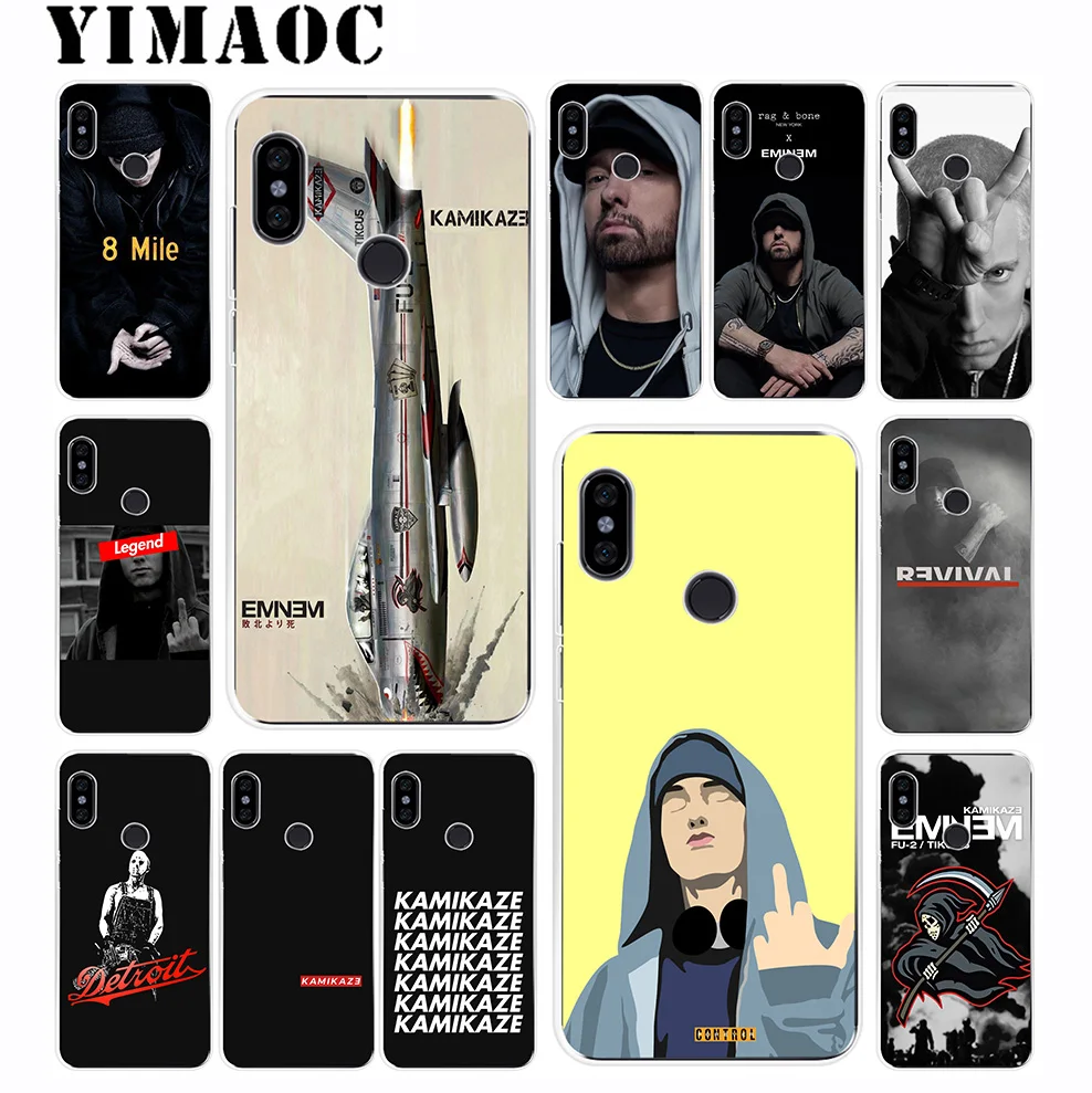 Мягкий силиконовый чехол YIMAOC Kamikaze Eminem для Xiaomi Redmi 6 6A 5A 5 S2 Puls Note 8 7 4X4 4A Pro Go |