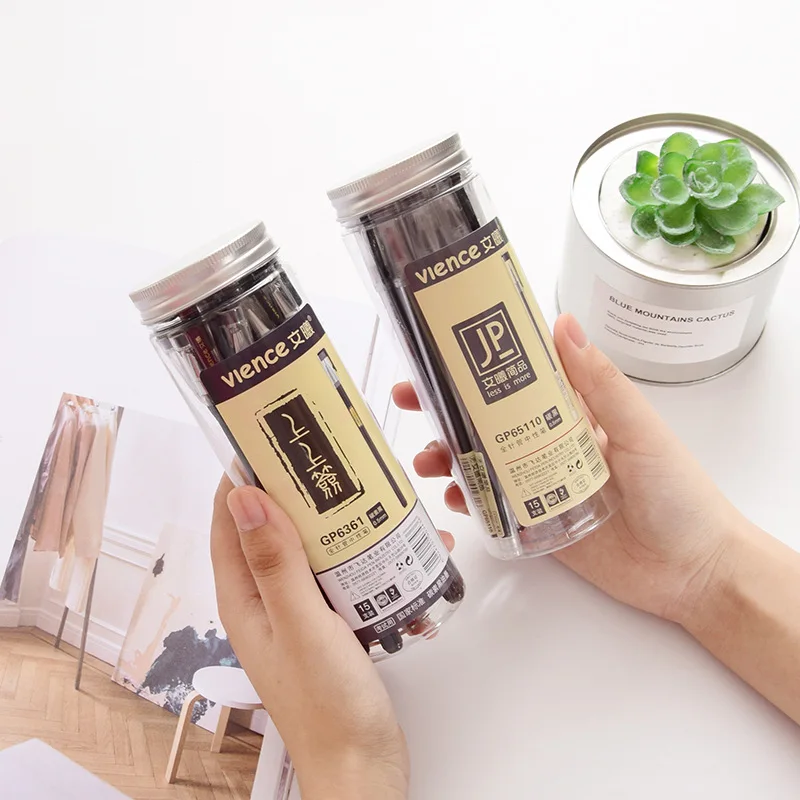 TUNACOCO 15 шт./компл. MUJI стиль ролик шариковые ручки фонтан гелевая ручка 0 5 мм для