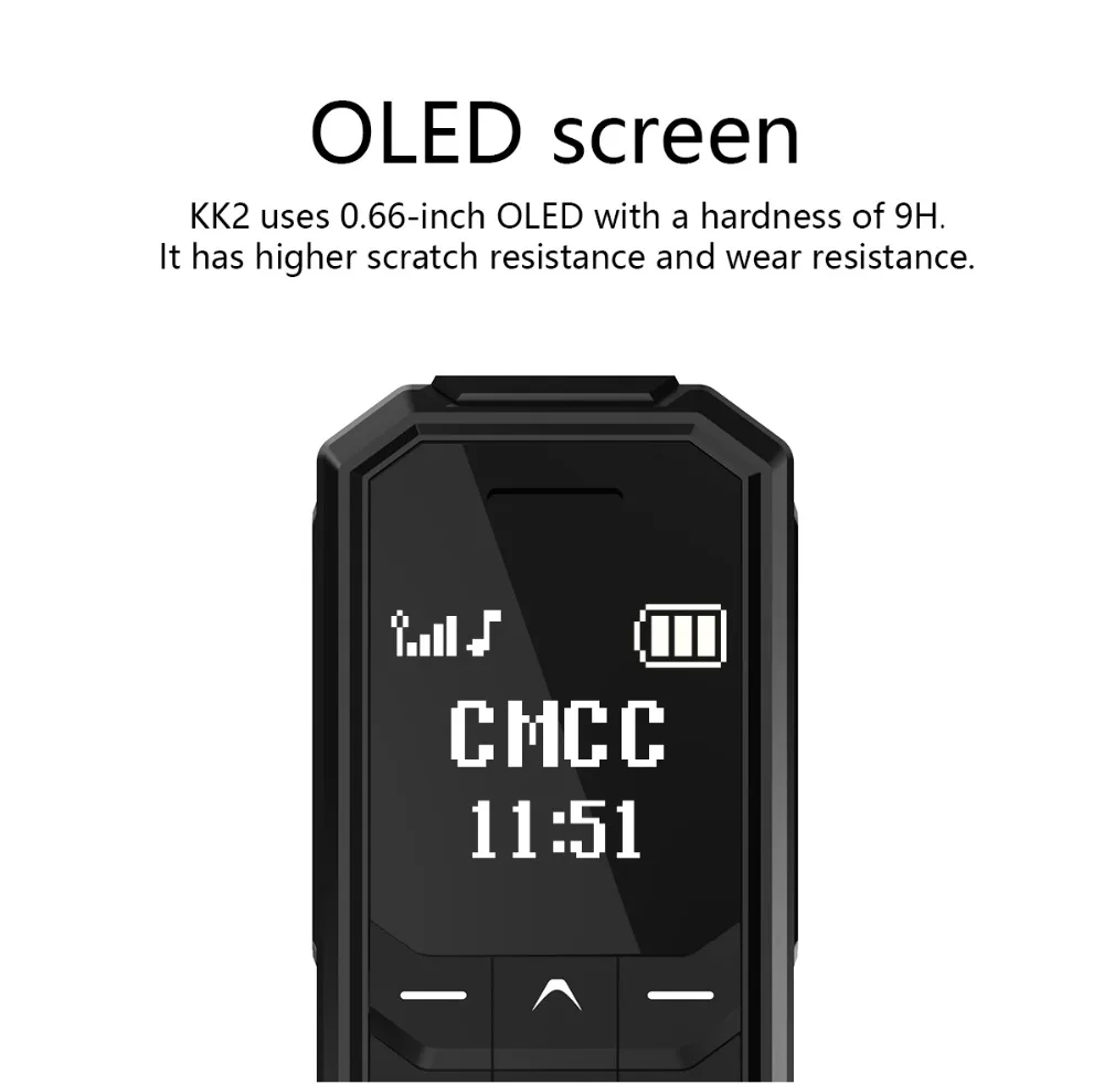 AEKU KK1 KK2 Мини карманный мобильный телефон Bluetooth Беспроводной набор для