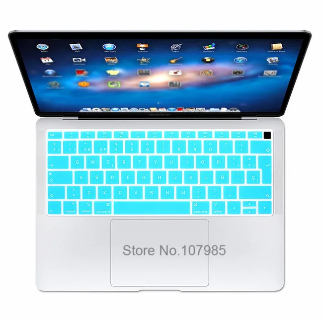 Испанская клавиатура протектор для 2018 Новый Macbook Air 13 A1932 ЕС раскладка клавиатуры
