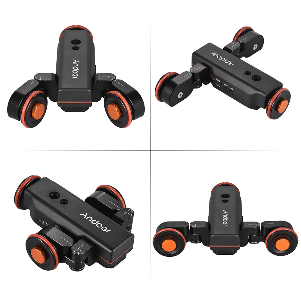 Andoer L4 PRO механизированная камера видеоролик с индикацией веса электрический трек