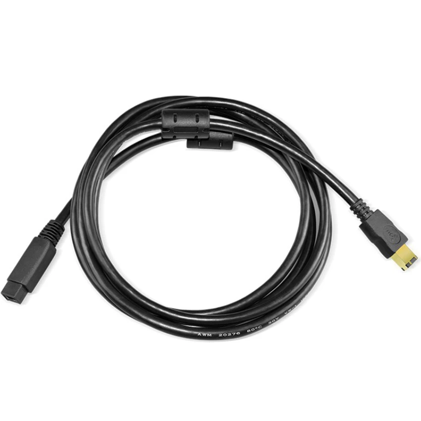 IEEE 1394 кабель для передачи данных 6 контактов на 9Pin 1394A 6 P Мужской 1394B 9 P Мужской адаптер Камера кабель firewire высокой скорости 400 Мбит/с