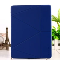 for ipad pro 12 9 inch case 2021 2020 2018 2017 2015 fold originality deformation stand smart cover auto sleep wake up box pack