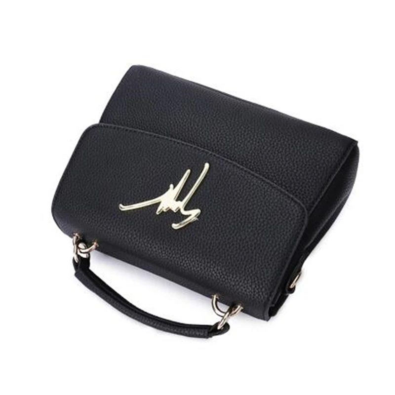 Leather Woman Bag Black Red Color Shoulder High Quality PU Messenger WHB246 | Багаж и сумки