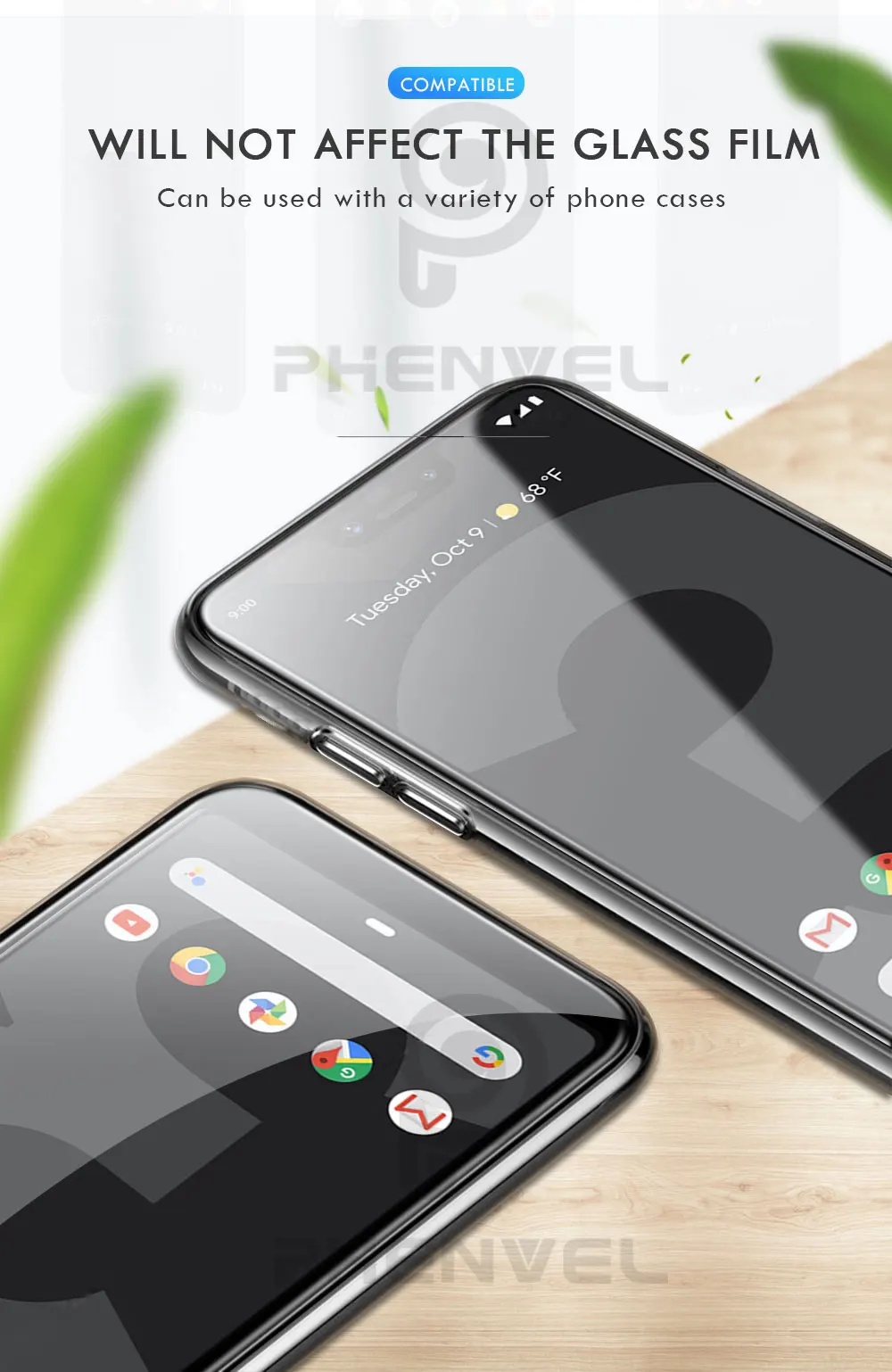 5D Защита экрана для Google Pixel 4 3 XL Олеофобная пленка из закаленного стекла для Google 3 XL 3A xl изогнутое защитное стекло