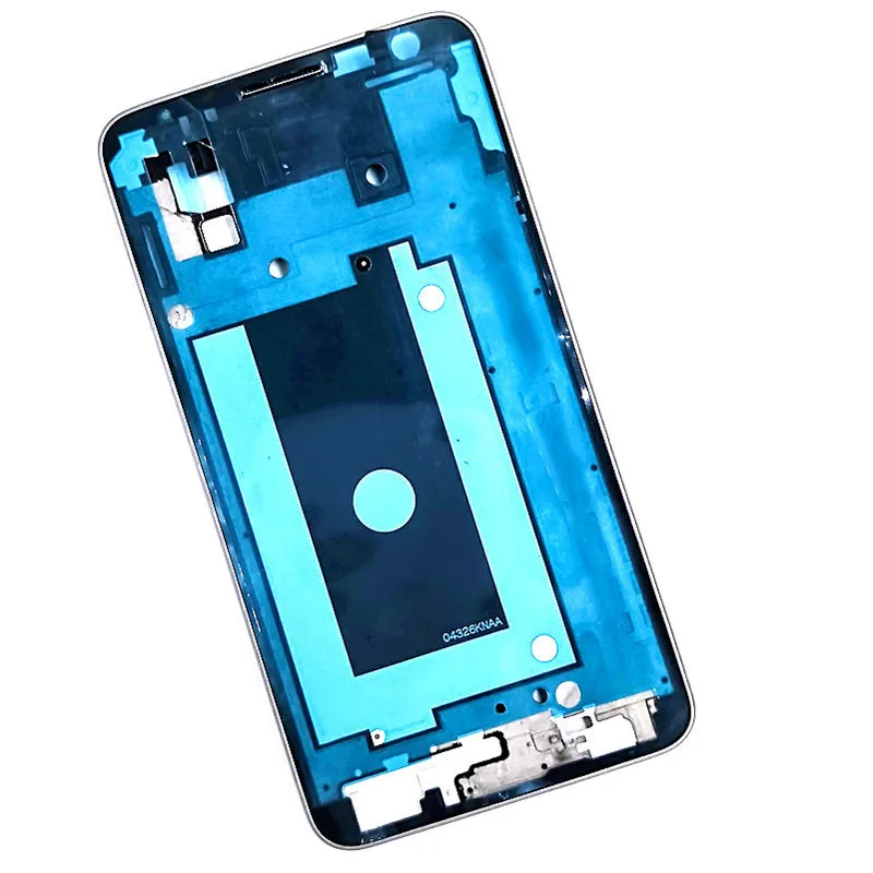 Для samsung Galaxy Note 3 мини N750 N7502 N7505 ЖК передняя панель ободок спереди Корпус рама запчасть для Note3 мини