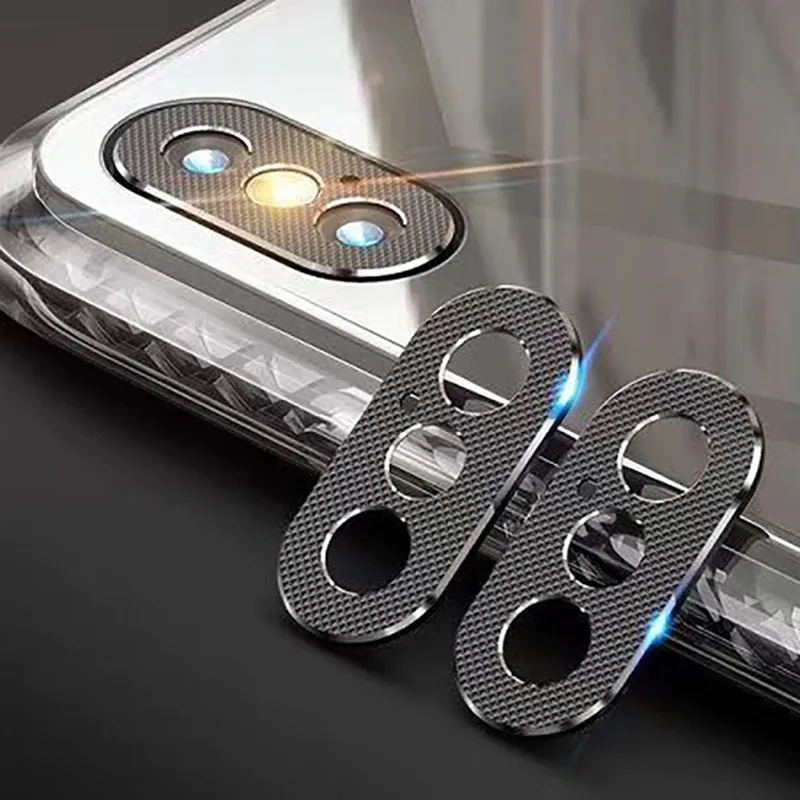 Защитная пленка на объектив задней камеры Роскошный чехол для iphone x XR 7 xs max 8 plus 6s
