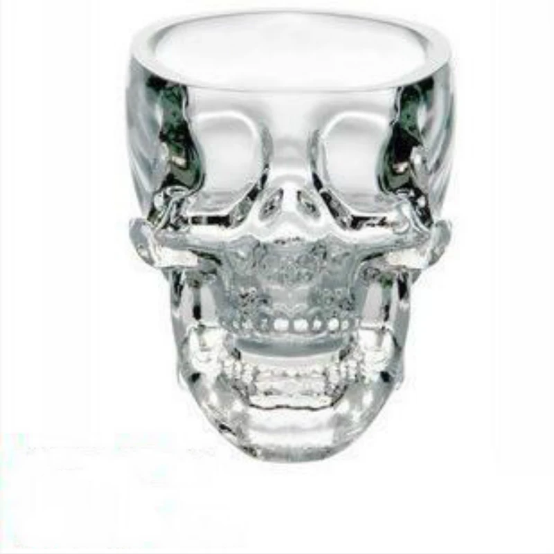 1 шт. бокал для вина с черепом оригинальность воды водка ликер пивное стекло