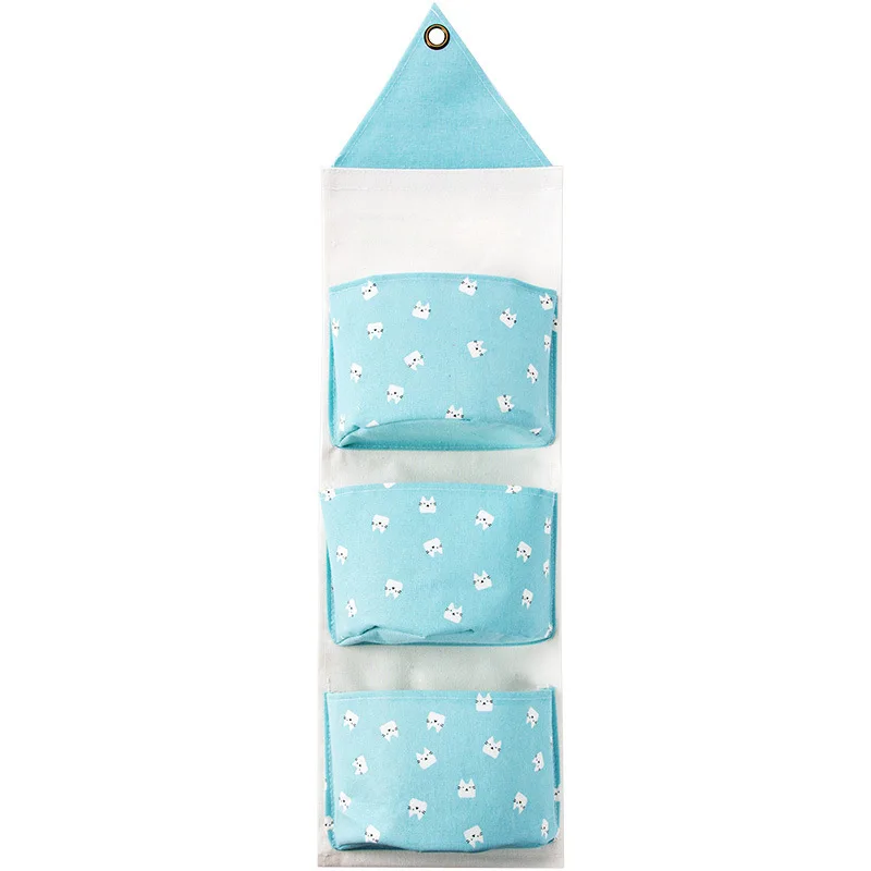 Настенный подвесной органайзер через дверь шкаф сумки для хранения с 3 карманами