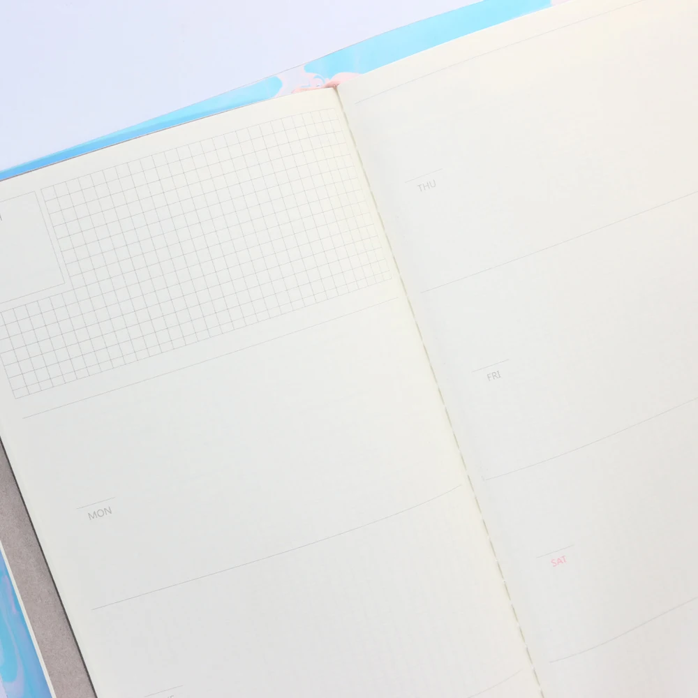 Domikee милые Креативные лазерные ПВХ портативные дневные блокноты канцелярские