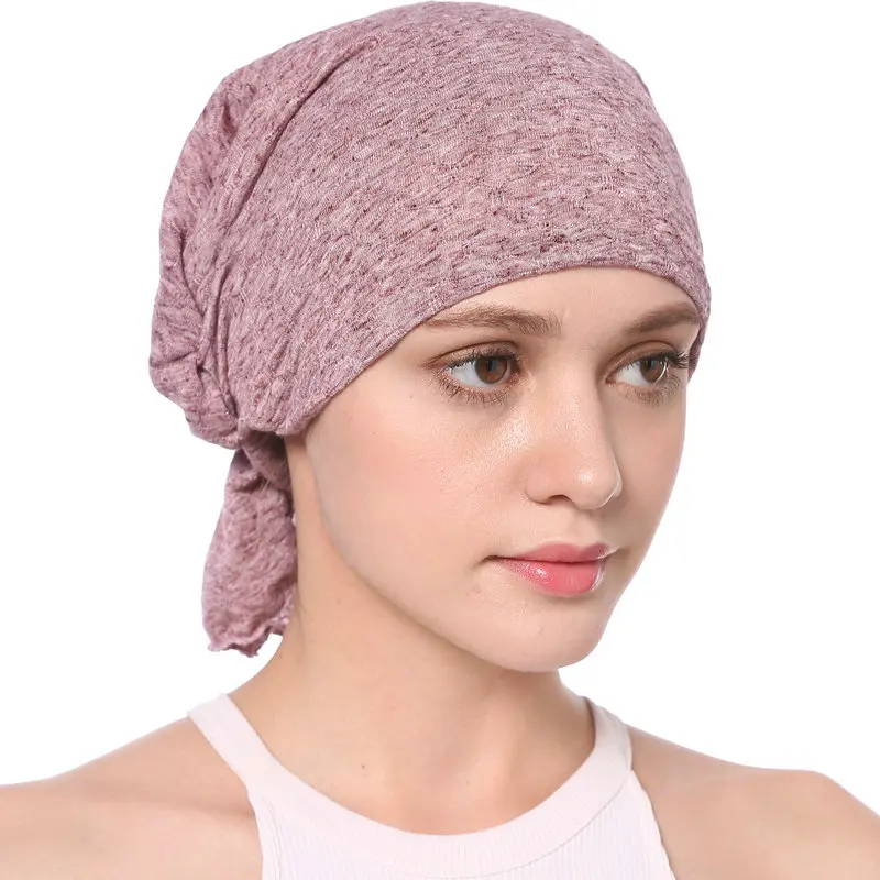 Babalet женская элегантная мягкая дышащая летняя однотонная Мусульманский