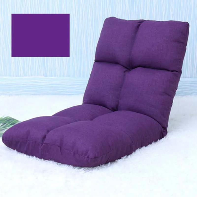 purple Chpermore ленивый диван, удобный складной диван для отдыха в гостинной, для отеля, с одним татами, японское кресло-кровать, компьютерное кресло - Цвет: purple