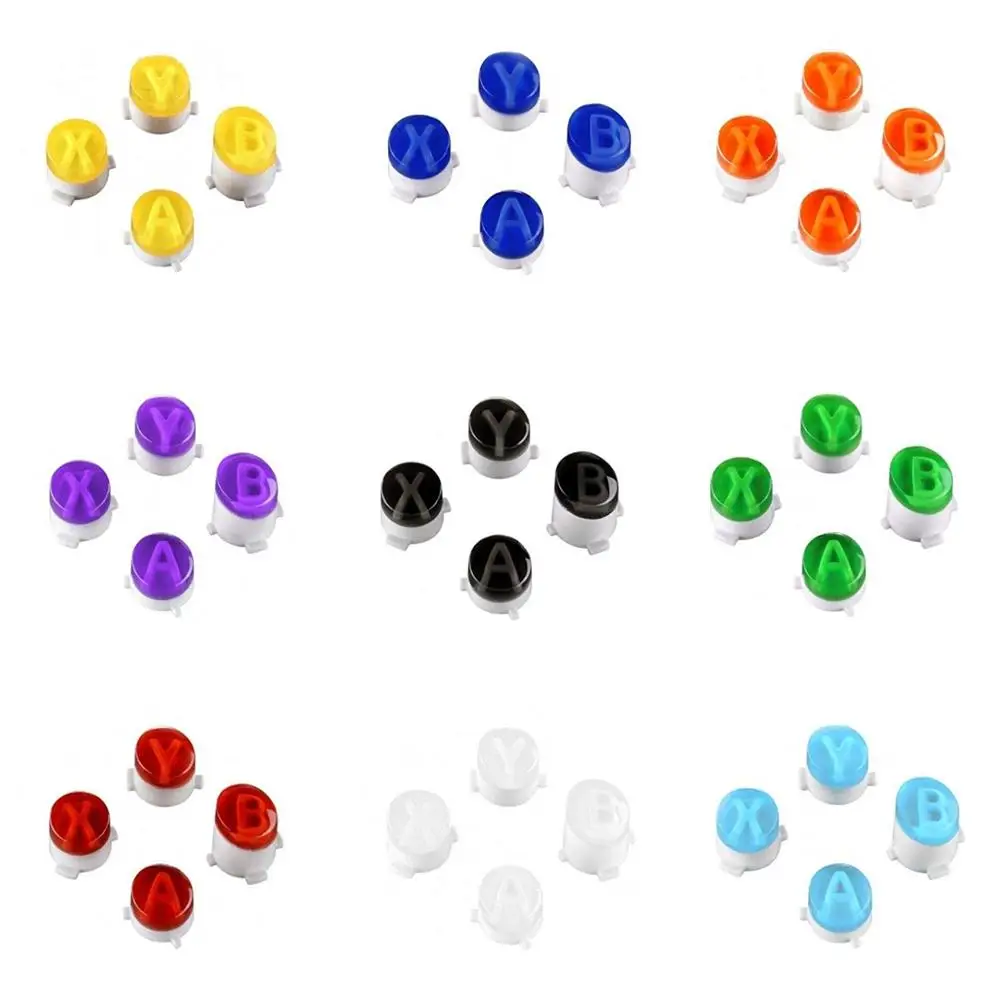 5 Sets ABXY Buttons for Xbox One Controller Replacement Custom Colour Bullet Set Mod Kit S/Xbox Elite | Электроника