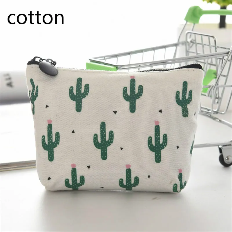 Many Cactus Модные Кошельки для монет, Женский кошелек, Маленький милый кредитный держатель для карт, ключей, денег, Сумки для дам, кошелек для детей, Детский кошелек на молнии - Цвет: Many Cactus
