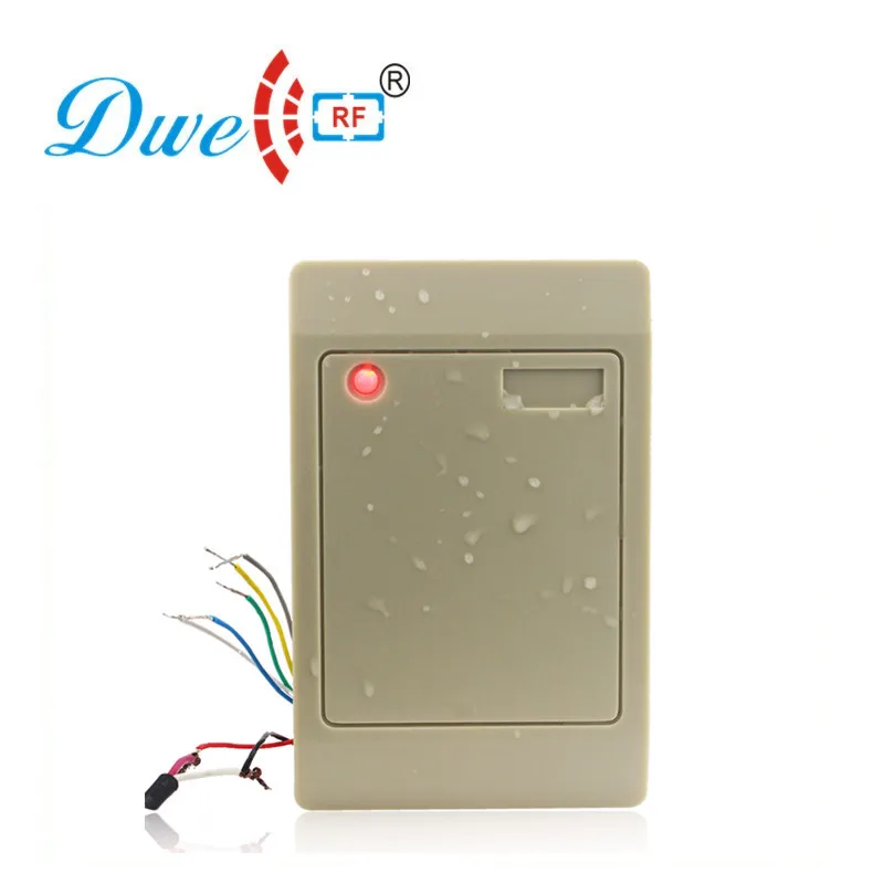DWE CC RF Безопасность и защита 12V rfid 13,56 МГц Пассивный rfid контроля доступа по отпечаткам wiegand 26/34 считыватель карт