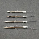 10 шт., советы по стрельбе из лука для охотничьей рыбалки, рыболовные дротики для рогатки, со стальной стрелой для стрельбы, аксессуары для рогатки