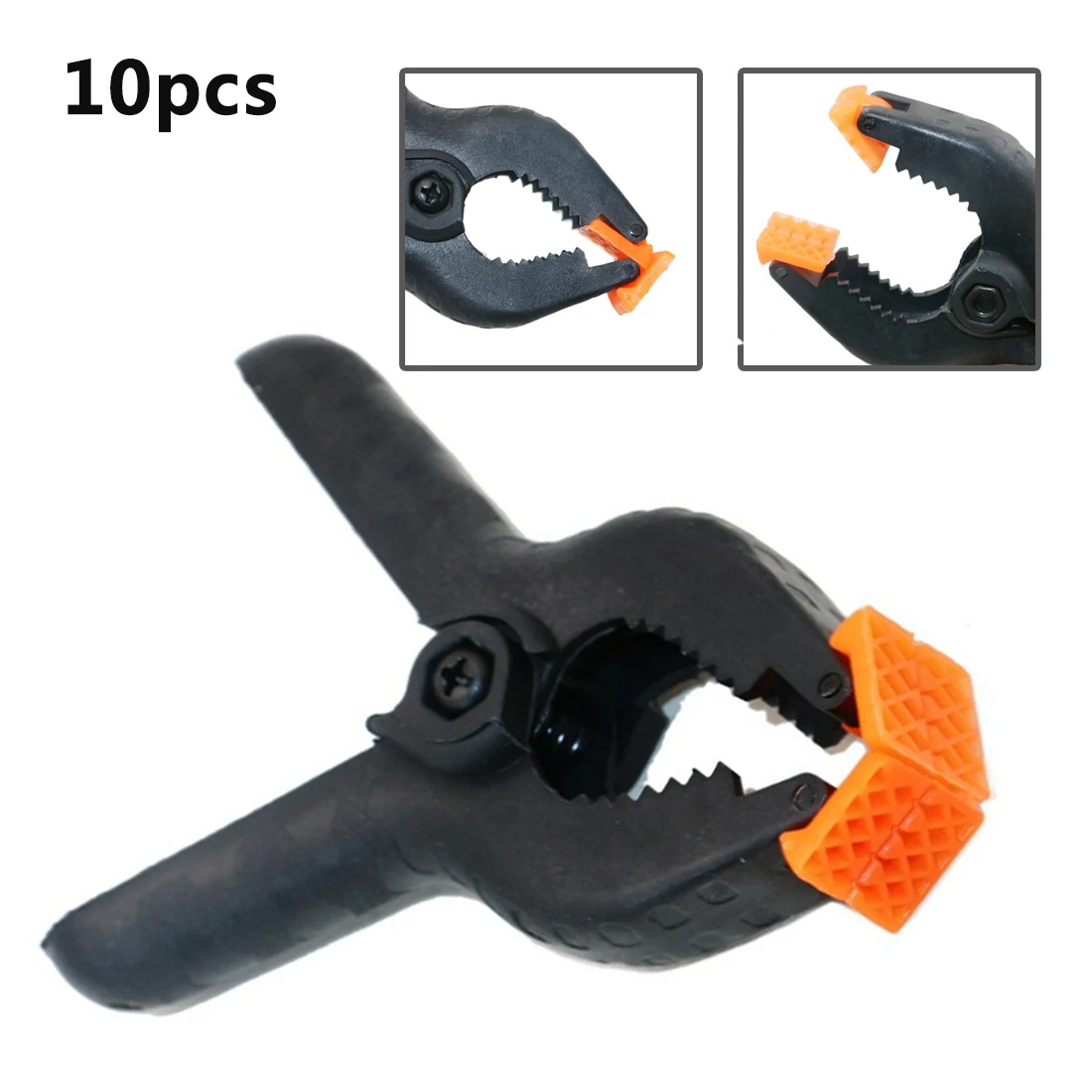 

Spring Clamp Plastic Nylon Toggle Clamps For Woodworking Photography Plate Studio Background Lighting Clamp 10pcs 2inch DIY Tool