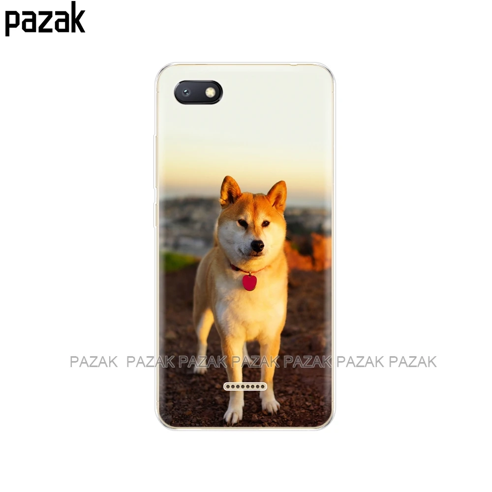 34515 Силиконовый чехол для Xiaomi Redmi 6a, чехол 360, полная защита, мягкая задняя крышка из ТПУ, чехол для телефона Xiomi Redmi6 A, бампер Hongmi 6a, чехол - Цвет: 34515