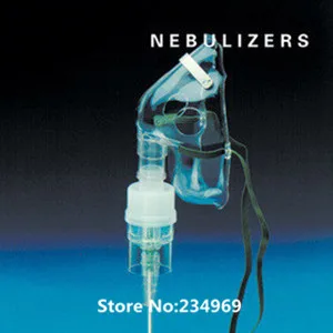 Aerosol Nebulizer Mask with Neb Kit CompMist Compressor Oxygen Adult/child Mini Mesh Inhaler For Asthma Cough COPD | Дом и сад