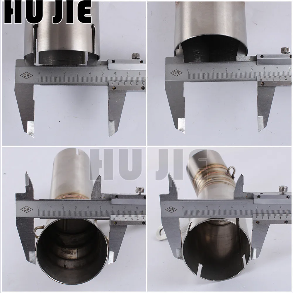 

61mm Motorcycle Exhaust Pipe Muffler Muffler Exhaust Pipe Escape For BMW S1000RR S1000 RR 2010-2016 11 12 13 14 15