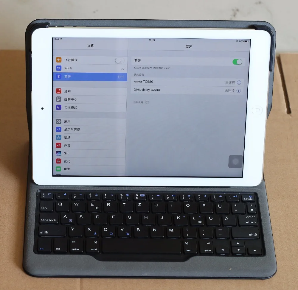 Оригинал Bluetooth чехол Клавиатуры для 7.9 дюймов Ipad мини 1 2 3 Планшетный ПК корпус