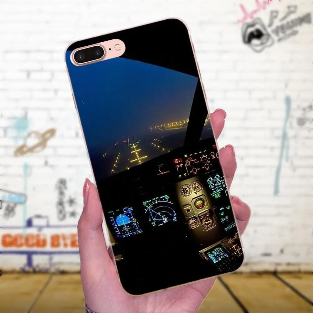 Крутой самолет Cockpit модный для Galaxy Grand Alpha G850 Core2 Prime S2 I9082 A3 A5 A7 On5 On7 2015 2016