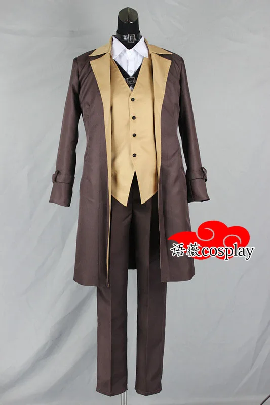 

2016 Bungo Stray Dogs Maffia Nakahara Chuya Cosplay Custom Costume