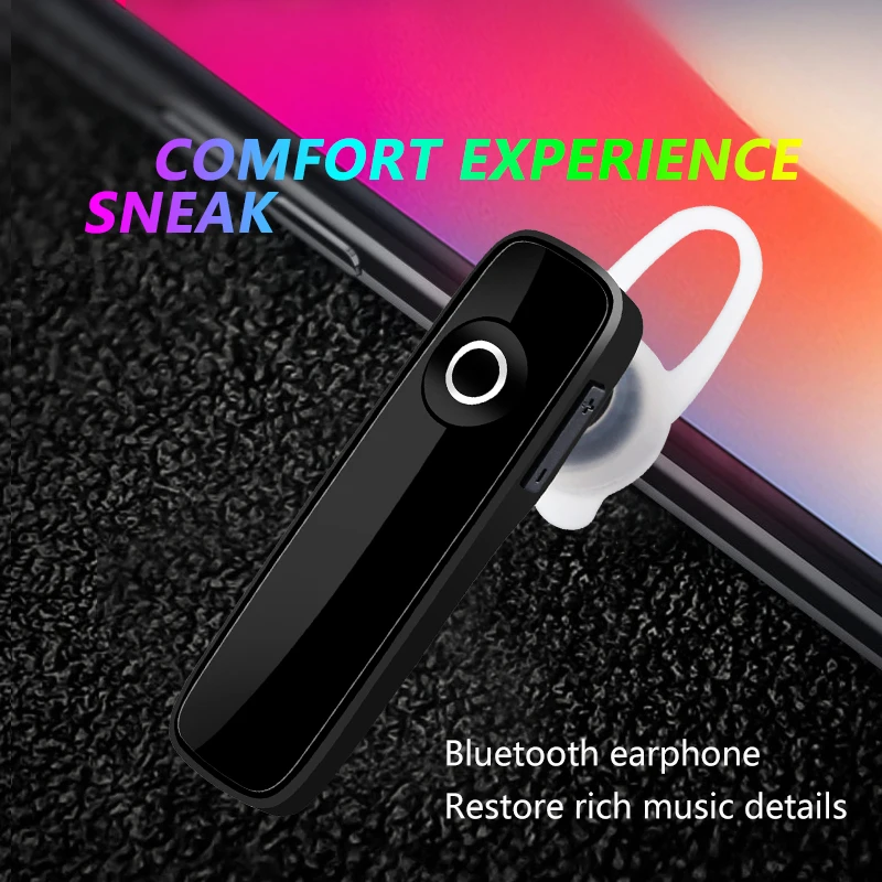 V4.1 гарнитура Bluetooth M165 air спортивные наушники беспроводные с микрофоном Микрофон
