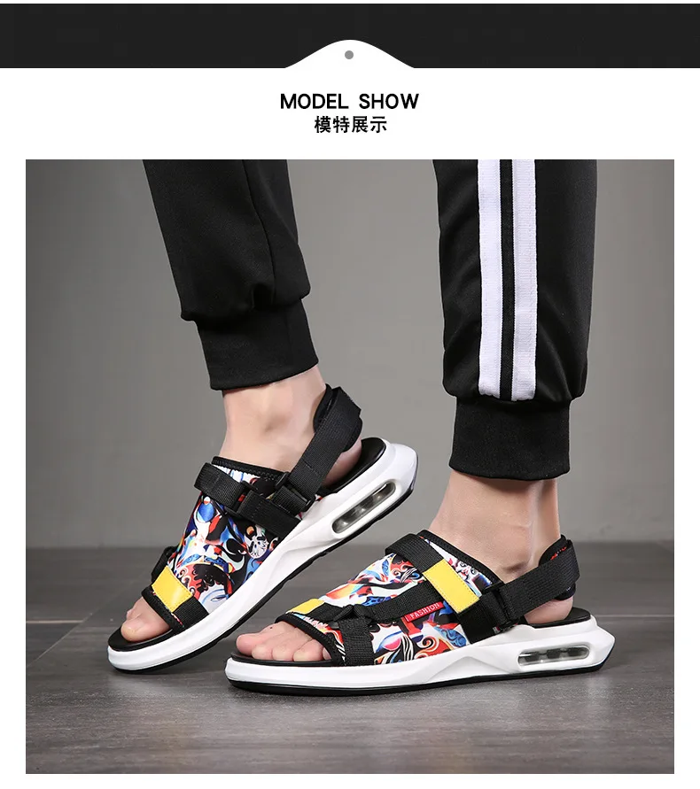 KHRUN мужские тапки шлепанцы сандалии уличные для мужчин домашняя обувь | Обувь