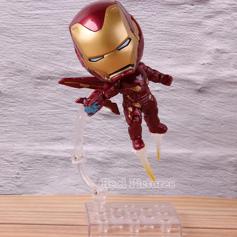 Nendoroid 988 Железный человек Mark 50 Infinity Edition экшн-модель игрушки ПВХ Коллекционная Marvel Мстители Бесконечная война фигурка 9 см