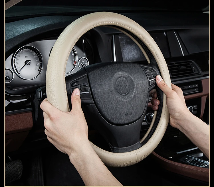 Крышка рулевого колеса автомобиля Натуральная Кожа Аксессуары для mercedes w460 w461 w463 x164 gl x204 w201 w202 w203 w204 w205 w251