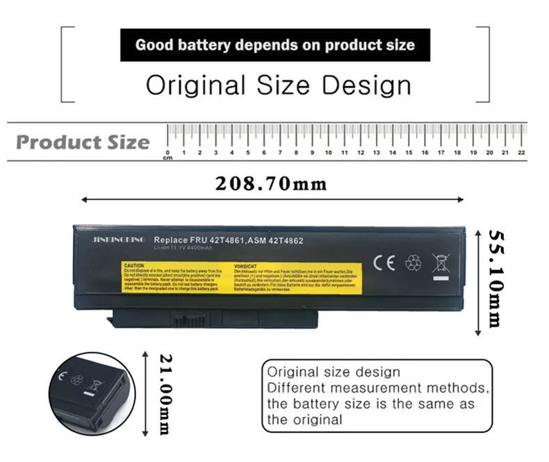 Новый аккумулятор для ноутбука Lenovo Thinkpad X220 X220I X220S 42T4861 42T4862 42T4863 42T4865 42T4866 42T4867 42T4875