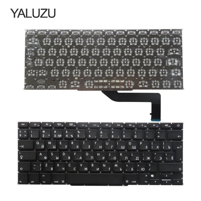 Клавиатура для Apple Macbook Pro Retina Русская раскладка 15 дюймов A1398 ME663 MGXA2 MGXC2 MC975 MC976 ME664