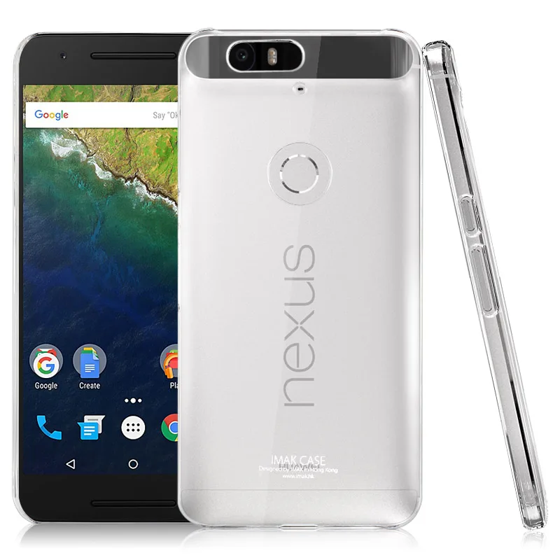 Huawei Nexus 6 P чехол оригинальный IMAK Crystal Clear PC жесткий Пластик задняя крышка для (5.7