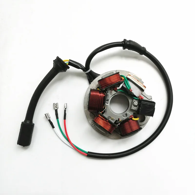 

Motorcycle Generator Stator Engine Coil for Piaggio Vespa 3 Wires Ape 50 Fl3 Rst CROSS RST MIX 1996-2017 256309