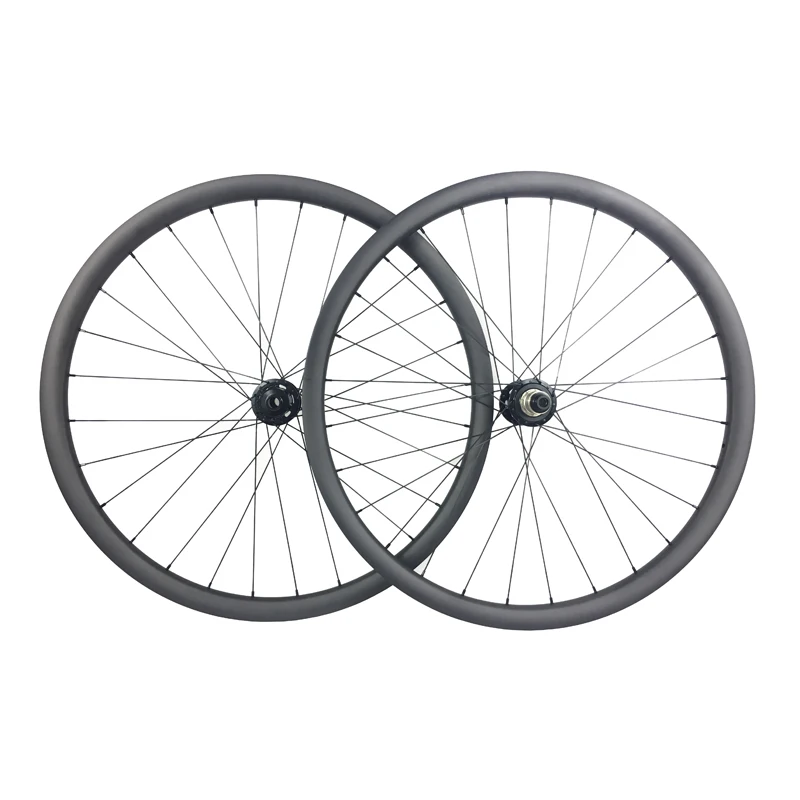 

29er MTB XC 30mm Asymmetry Carbon Boost Wheels 25mm Inner Width Powerway PHB-M82 110mm PFH-M82 148mm
