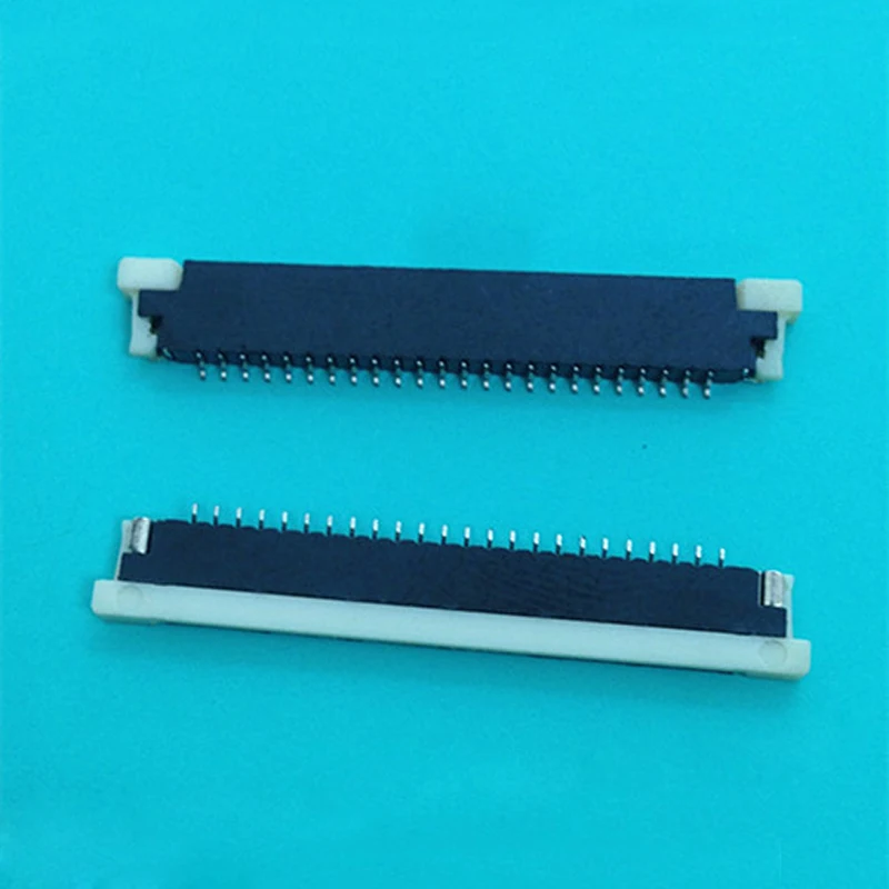 

10pcs Notebook Keyboard Line Socket FPC Connector 1.0 Pitch FPC Cable Socket 25 Pin SMT Drawer Type Thickness 2.0mm