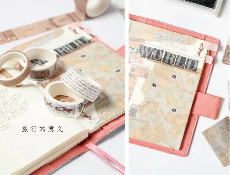 7 рулонов/Набор Ретро Ван Гог amous масляными красками лента для декорации Washi DIY планировщик дневник в стиле Скрапбукинг Маскировочная клейкая лента, наклейка героя из мультфильма