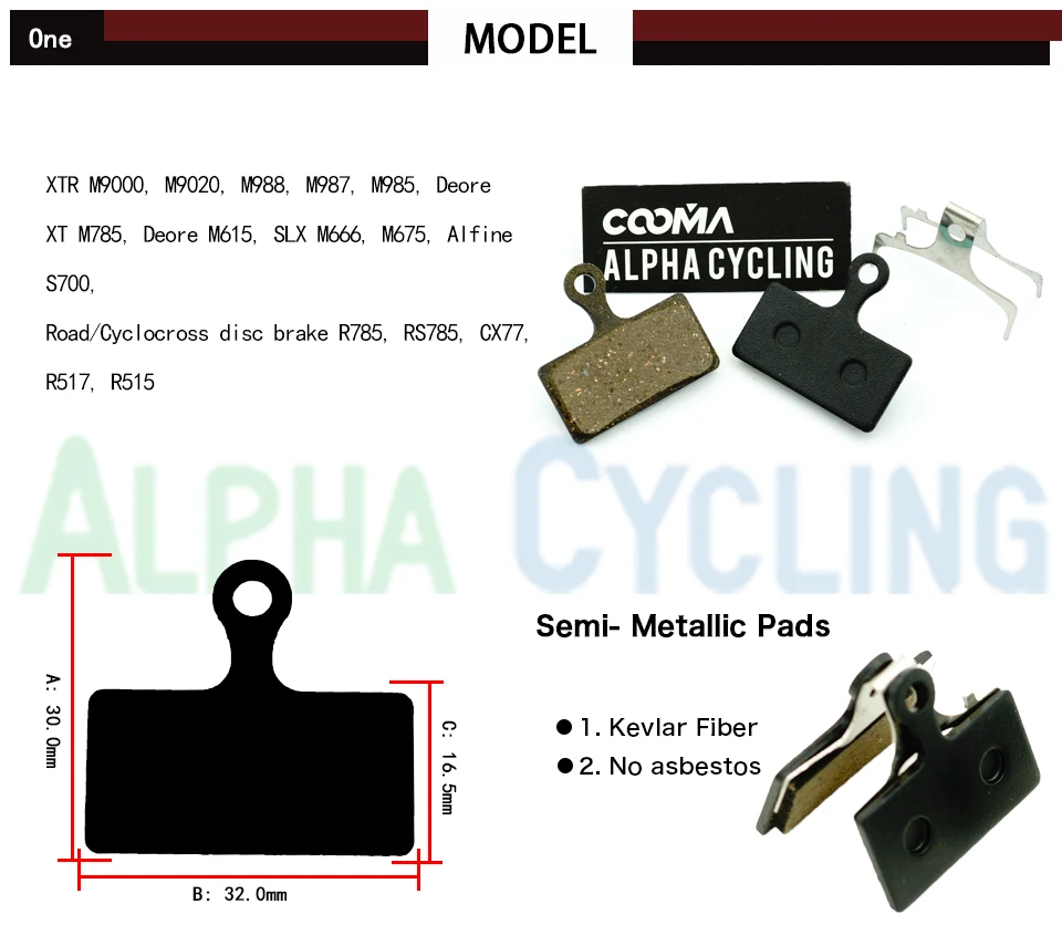 Велосипедные тормоза для SHIMANO G01S M9000 Deore XT M8000 SLX M6000 M666 M675 M615 Alfine S700 4 пары|bicycle disc brake