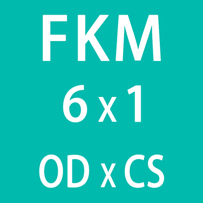 10 шт./лот резиновое кольцо зеленый FKM уплотнительное кольцо уплотнения 1 мм Толщина OD4/5/6/7/7,5/8/9/10/11/12/13 мм каучук o-образный кольцо уплотнительное кольцо топлива шайба - Цвет: OD6mm