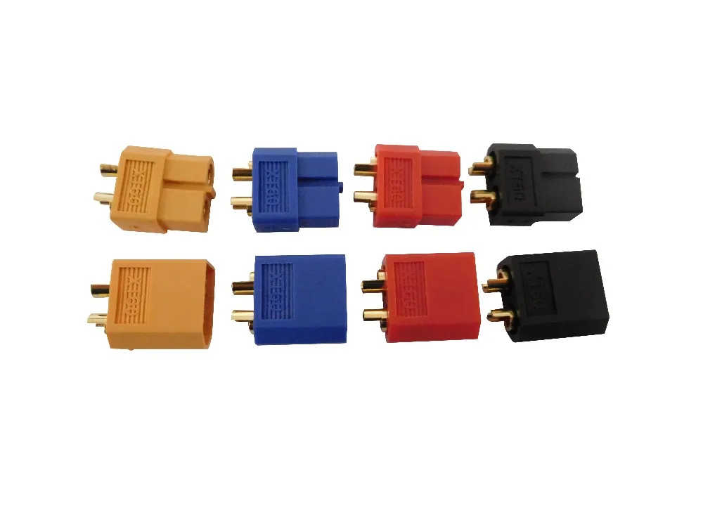 5 пар позолоченный Разъем XT60 черный/красный/синий/желтый|xt60 plug|xt60 connectorconnector xt60 |
