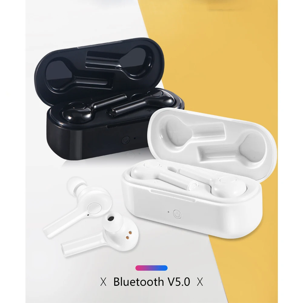 TW08 Bluetooth-совместимые наушники V5.0 для всех телефонов беспроводная мини-гарнитура