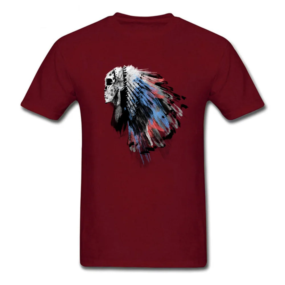 Футболка с коротким рукавом приталенная акварельным рисунком хлопковая