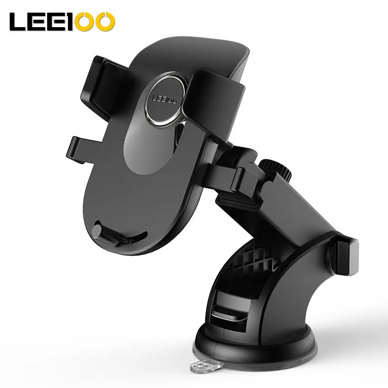 LEEIOO Автомобильный держатель для телефона с креплением на лобовое стекло Samsung S9 S8