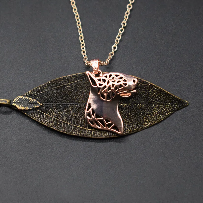 4 Colors New Bull Terrier Charm Necklace Trendy Metal Dog Jewellery Pendant Women | Украшения и аксессуары